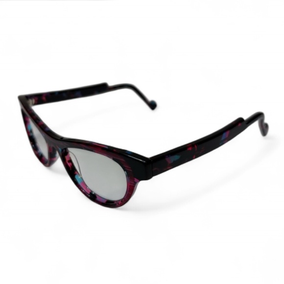 Theo Rubik 3 - THEO EYEGLASSES THEO GLASSES CAT EYE WOMENS GLASSES FRAMES ONLY - Picture 3 of 16